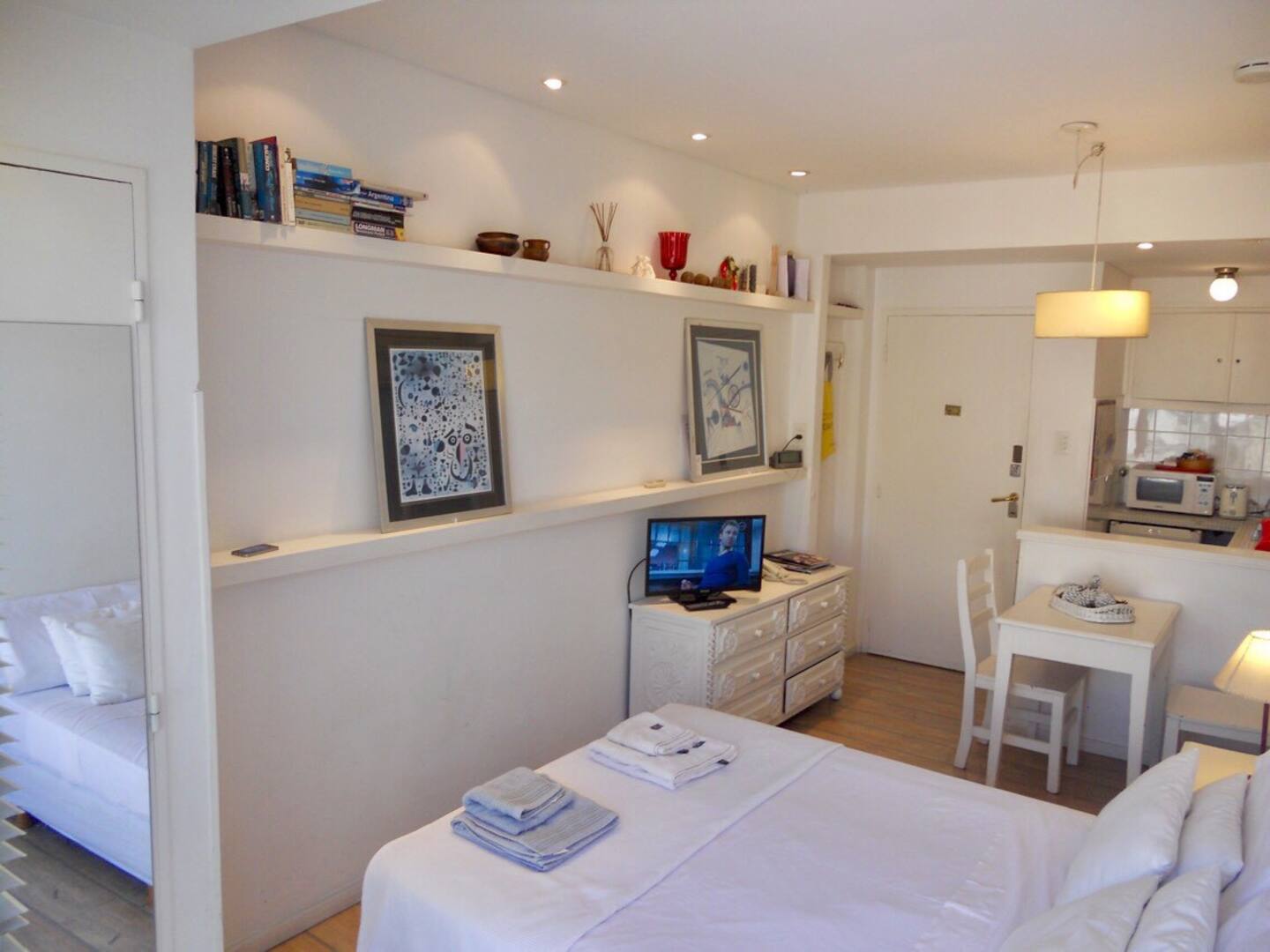 Monoambiente con Balcón en Recoleta Temporario