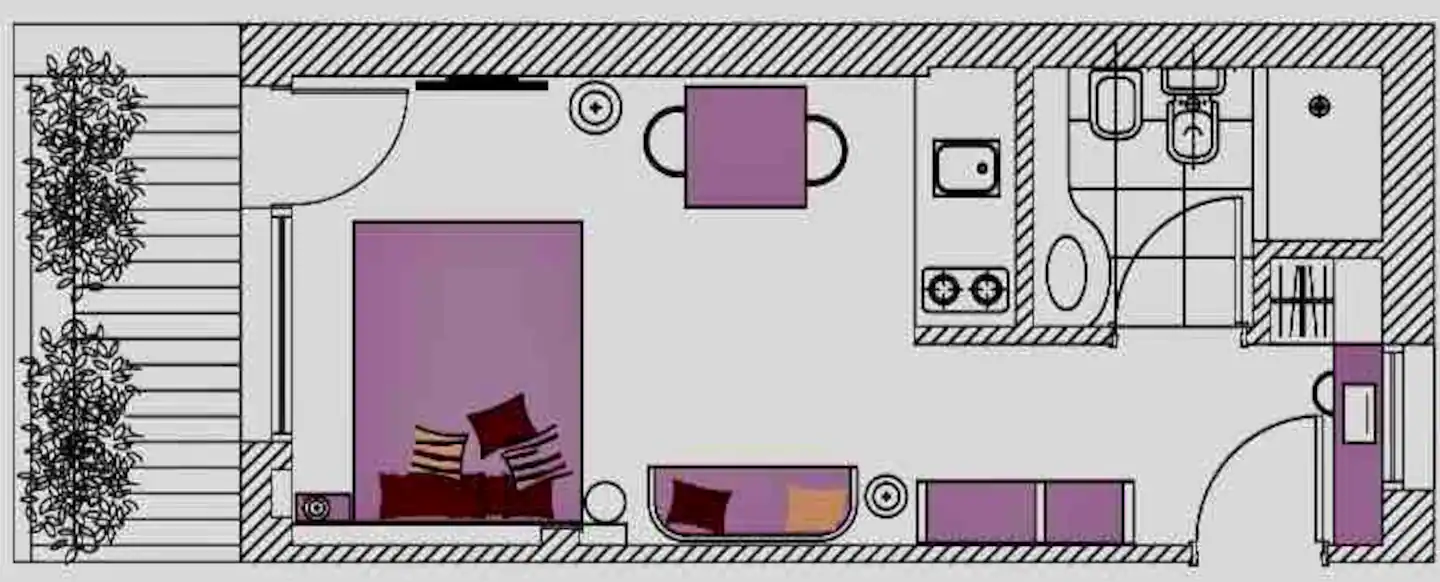 Monoambiente con Balcón en Recoleta - Imagen 15